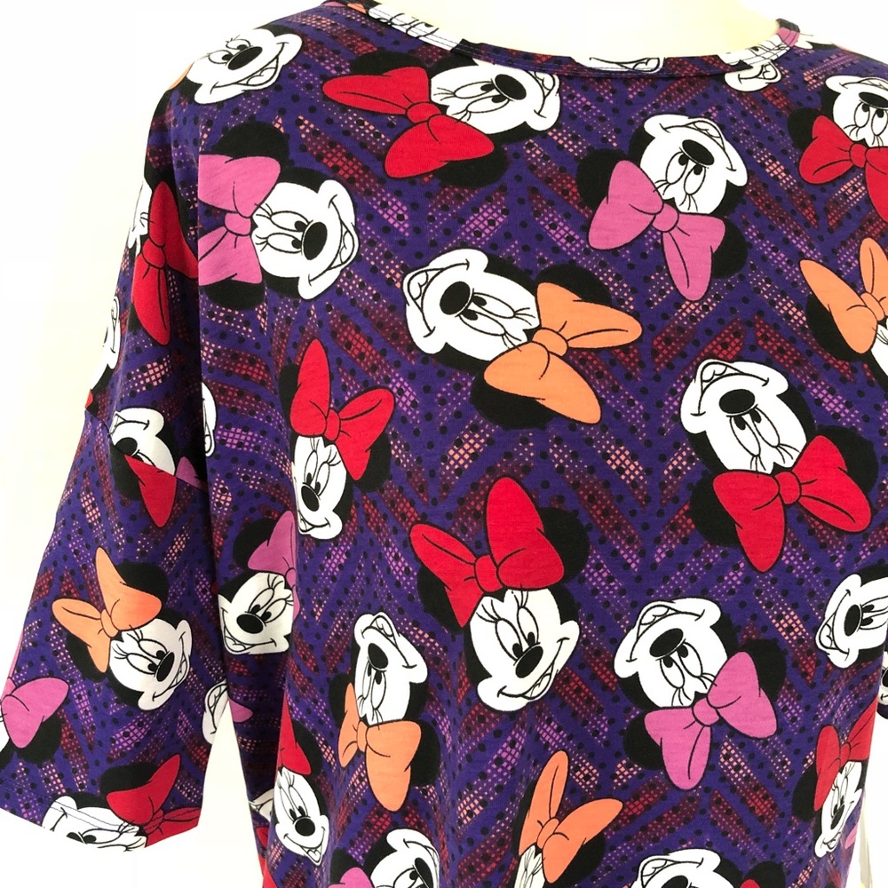 LULAROE DISNEY IRMA MINNIE MOUSE TUNIC